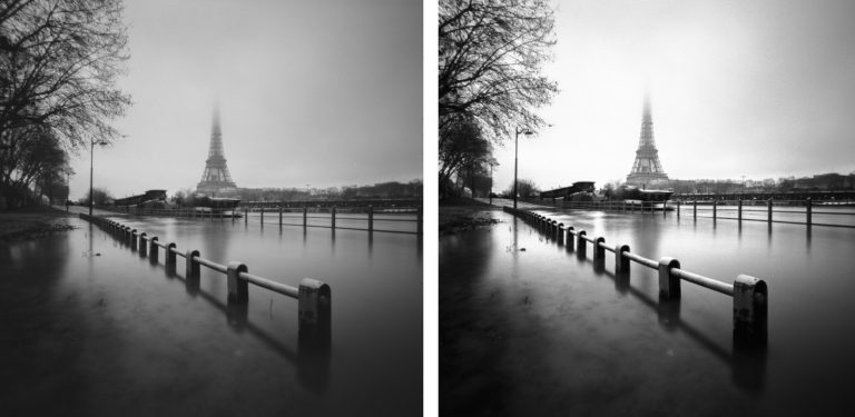 Comparatif d'un scan de pellicule argentique réalisé par Nation Photo.