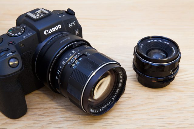 Canon RP, SMC Takumar 35mm F/3.5 et 85mm F/1.8 composant l'équipement idéal de Pierre-Louis Ferrer, présenté dans un article de blog.