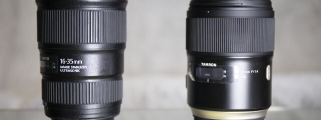Test du Tamron SP 35 mm f/1.4 Di USD en photographie infrarouge : impact du hotspot, netteté et rendu à 695nm.